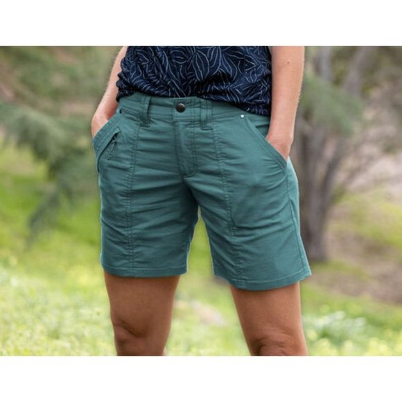 Tilte Nine Pants - Title Nine Big B 7" Athletic Shorts Teal Blue Size 12